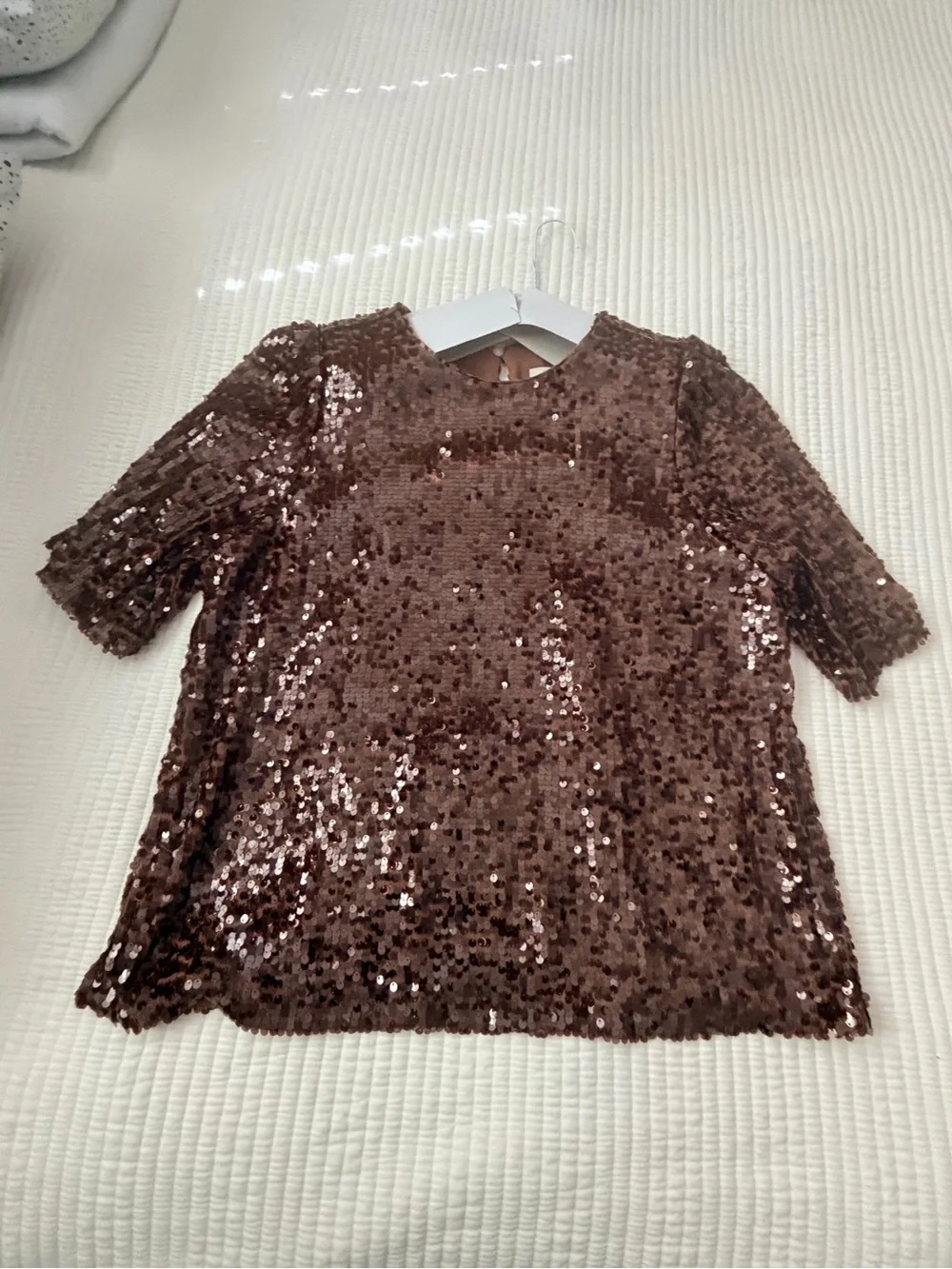 LOFT Sequin Top